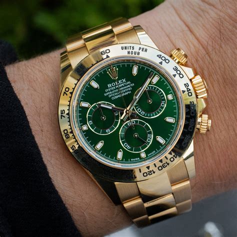 green Rolex daytona for sale